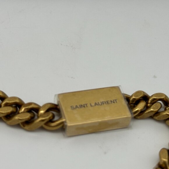 Saint Laurent YSL Monogram Kate Medium Crossbody Grained Leather Chain Bag - Picture 15 of 16